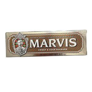 Marvis sweet & sour rhubarb toothpaste New Florence Italy Full Sz